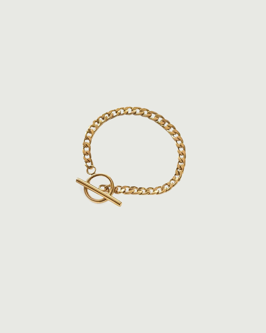 bracciale a catena con ginocchiera